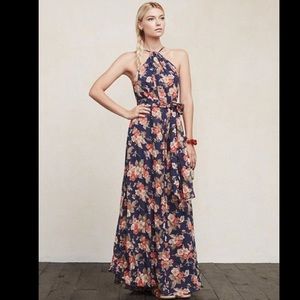 Reformation Maxi Dress Floral size 8